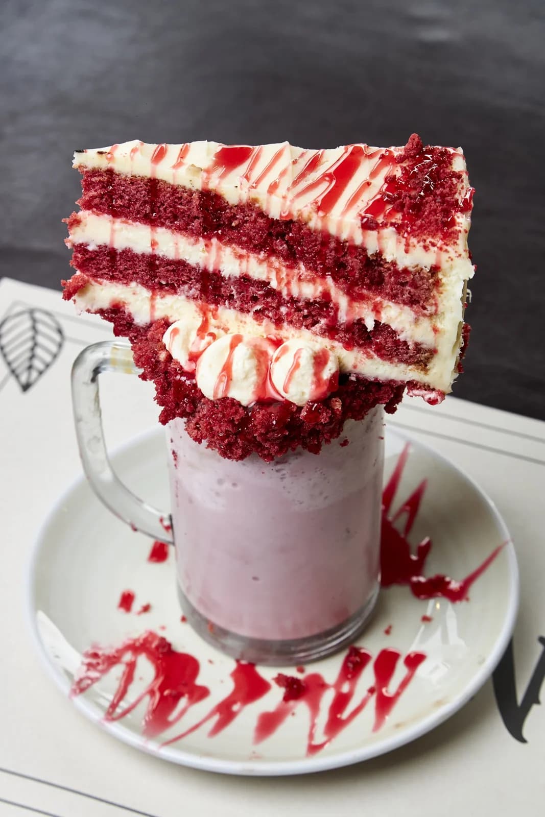 Red velvet en Cafesín